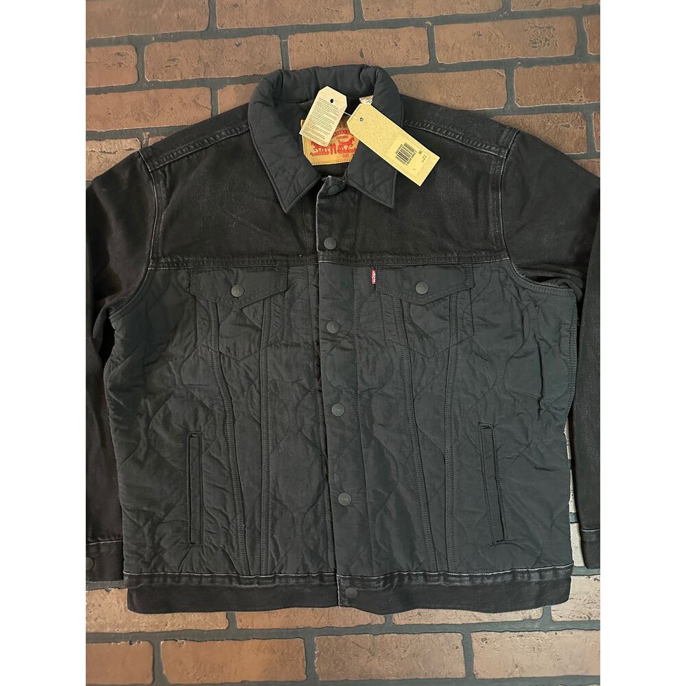 Levi's Black on Black Jacket ~New with Tags XXL~